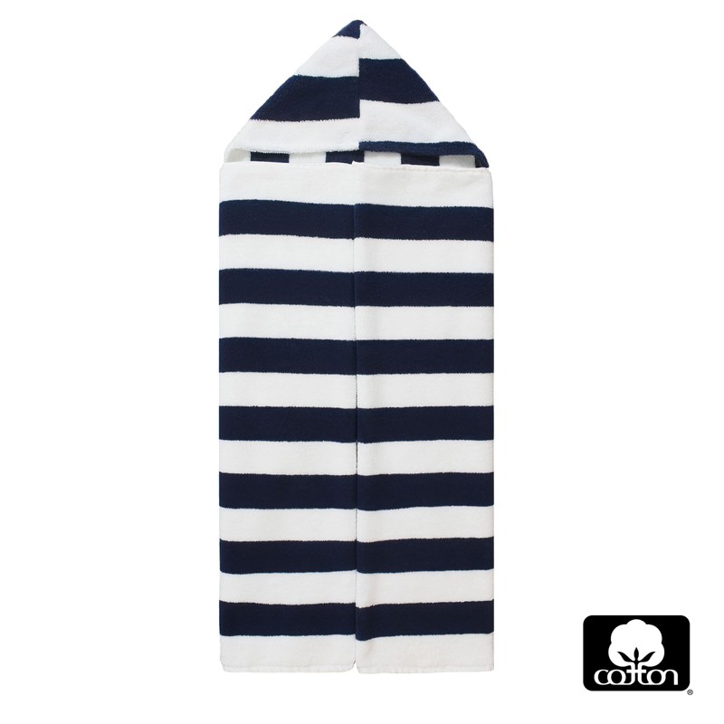 ORIGINAL KIDS Hooded Bath Towel Wrap - 100% Cotton Terry