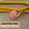 Cablectric 10 Ft Outdoor Extension Cord - 10/3 SJTW Heavy