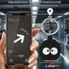 Soft Silicone AirTag Key Ring Case - Anti-Lost Protector