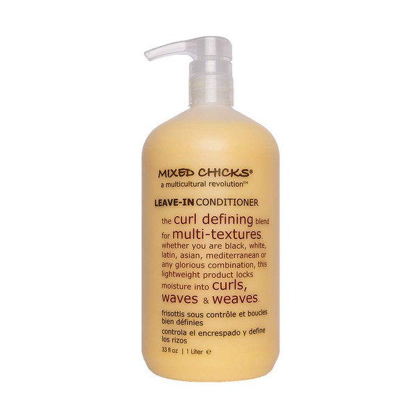 Mixed Chicks Curl Defining & Frizz Eliminating Leave-In Conditioner, 33 fl.oz.