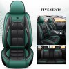 Xiangta Hot Selling Luxury Green Leather Seat Covers Universal Full