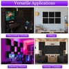 TroyStudio Self-adhesive Acoustic Foam Panels, 12 X 12 X 2