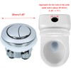 38-45mm Toilet Tank Buttons, Flush Valve Dual Push Button Replacement