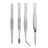 FEITA Professional Craft Tweezers Stainless Steel Precision Tweezer Set for