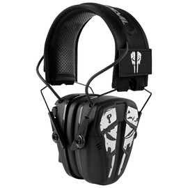 GREEN DEVIL Shooting Ear Protection Electronic Noise Reduction Hearing Protection Earmuffs Headphones for Gun Range Hunting, black