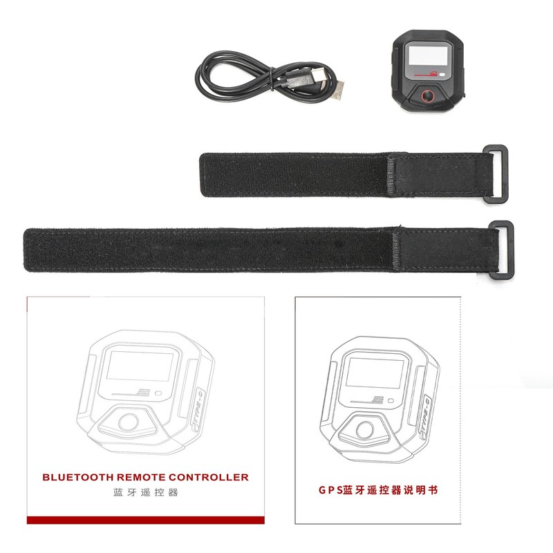 LICHIFIT Bluetooth Remote Controller for GOPRO Hero 13/12/11/10/9 Series Sports