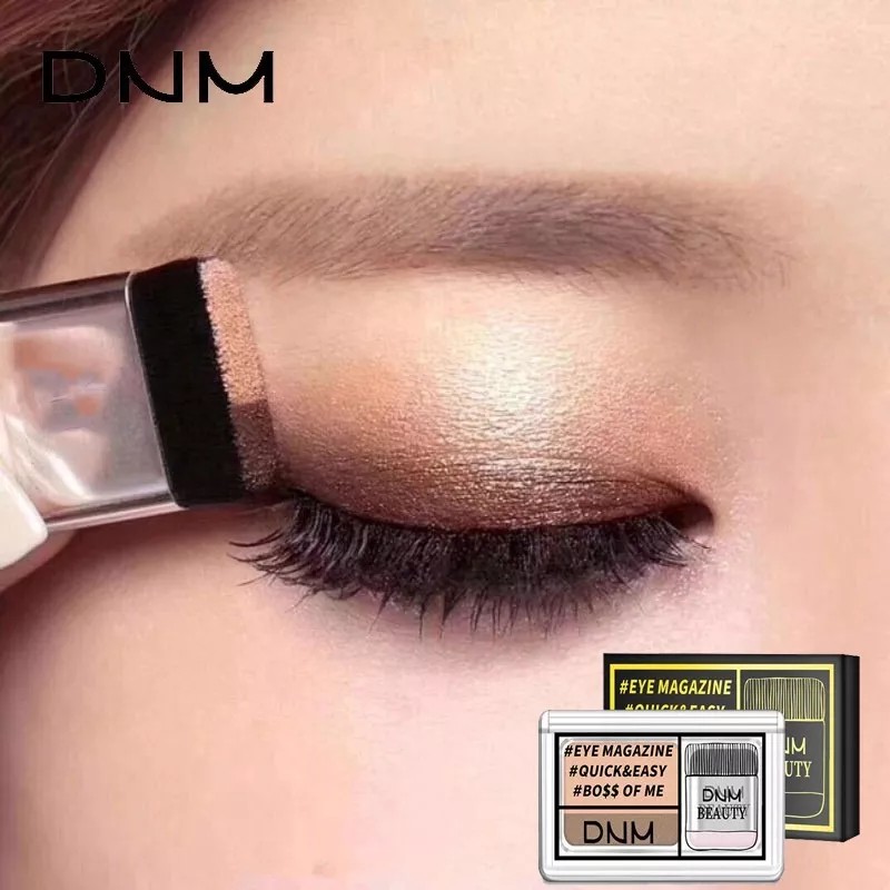 DNM Mini Paleta Sombra Ojos Duo Glitter Dnm Beauty Brillante
