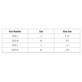 A60 Ankle Brace (Left Large, Black)