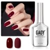 GAOY- Esmalte de uñas en gel rojo, 16 ml, esmalte