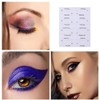 LICHUANUK Eyeliner Stencil, Eyeshadow Stencil, Eyeliner Stencil Cards, 8 Sheets