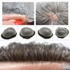 Hair Toupee for Men 100% European Human All V-loop Craft