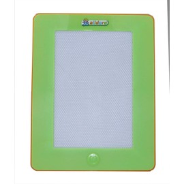 alldoro 68522 Magic Art Pad, Magnetic Drawing Board in Tablet Design, Drawing Board with Large Display, Magnetic Board Approx. 20 x 25 cm, Magic Board with Slider and Pen, Children from 3 Years,