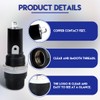 Innfeeltech 10pcs Screw Cap Solder Cap Mounted Fuse Holder Base