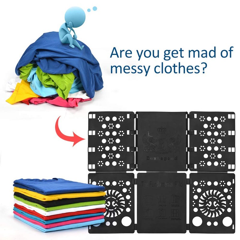 BoxLegend T shirt Clothes Folder T-shirt Folding Board Flip Fold