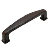 Cosmas 4392ORB Oil Rubbed Bronze Modern Cabinet Hardware Handle Pull - 3-3/4" Inch (96mm) Hole Centers