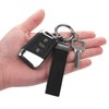 cobee Genuine Leather Car Key Fob, Universal Key Fob Leather