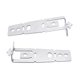 KOLEOLL 2 Pack WD01X27759 Dishwasher Mounting Bracket Compatible with GE 4961783 AP6994863 PS16219683 EAP16219683 Countertop Bracket Replacement Part