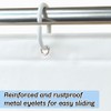 YISURE Extra Long Shower Curtain Liner 96 inch with Magnets,
