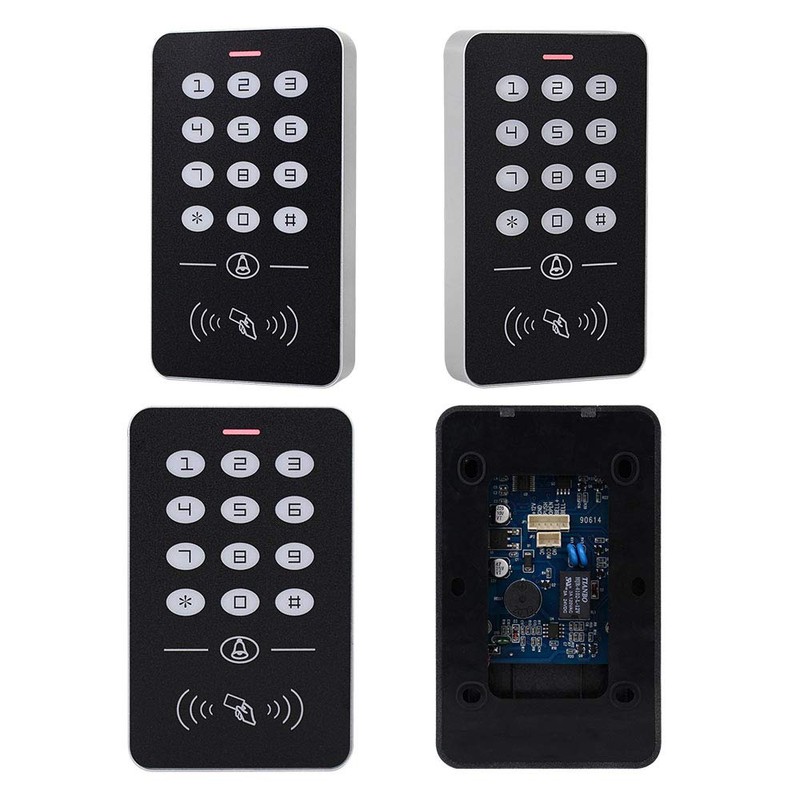 HFeng Access Control System Kit 125KHz RFID Keypad + DC12V