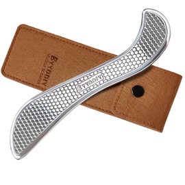 BYYDDIY Anti-Skid Stainless Steel Gua Sha Muscle Scraper Tool,Scar Tissue Tool,Physical Therapy Tools,Muscle Scraping Tool,Guasha Massage Scraper,IASTM Tools,Soft Tissue Massage Tool (S2)