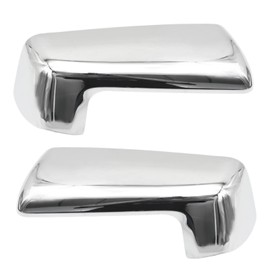 Aynaxcol 2Pcs 84468910 Left and Right Side Mirror Cap Cover Trim, Replacement for Chevy Silverado 1500 2019-2024, Replacement for GMC Sierra 1500 2019-2024, Replaces 84468908
