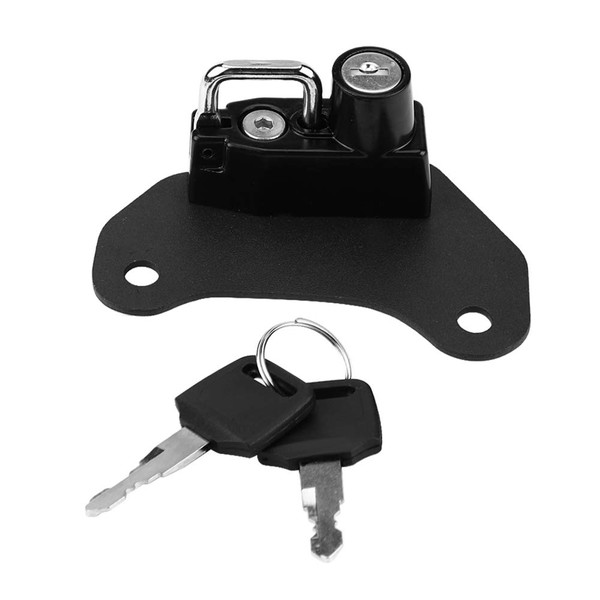 Indian Scout Bobber Bench, Helmet Lock, Indian Scout Motorcycle Accessories