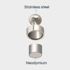 12PCS Mini Fridge Magnets Neodymium Magnet, Pushpin N52 Magnets for
