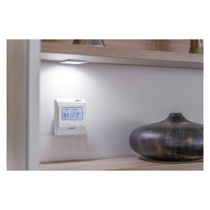 EMOS Digital Room Thermostat for Underfloor Heating, Programmable Clocks with