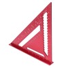 Woodworking Triangle Aluminum Alloy Red Corrosion Resistance Clear Scale Carpentry