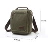 TELOSPORTS Messenger Bag Small Canvas Crossbody Bags Shoulder Bags Man