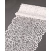 8 Inches by 5 Yards Stretch Sewing Lace Trim Fabric