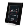 With:D Card Display, Neodymium Slide Type, Mini, Black Acrylic Type,
