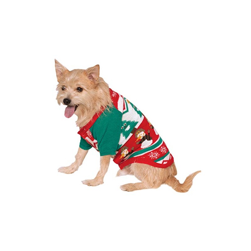Rubie's Xmas Patterned Ugly Sweater, Small