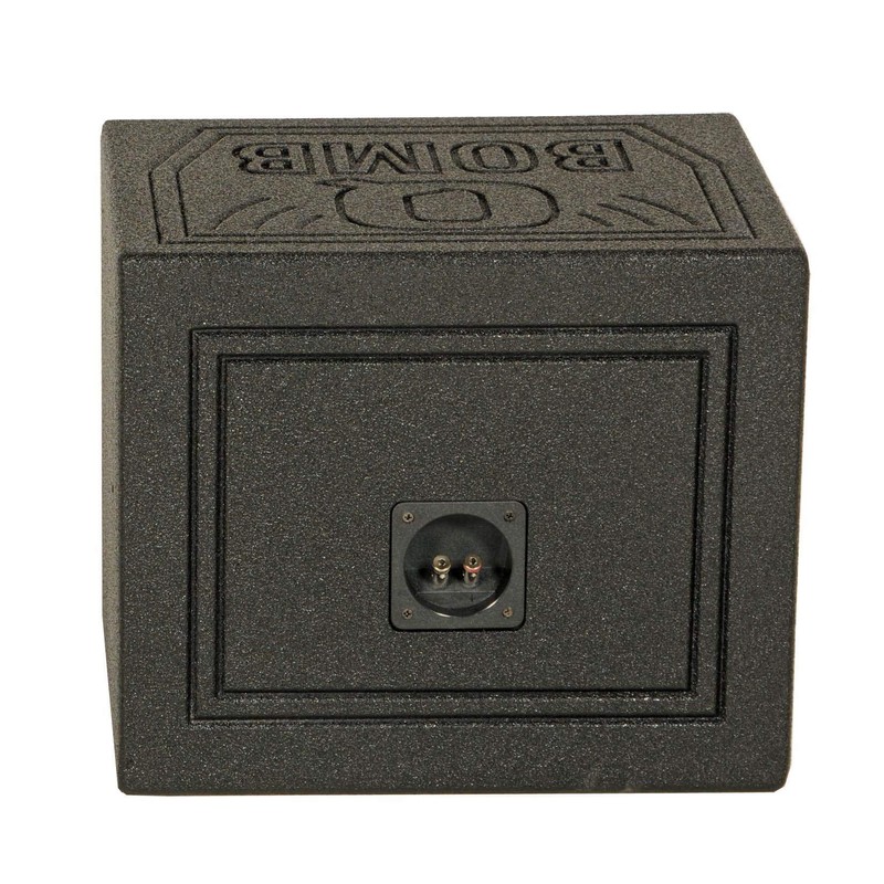 Q-POWER QBOMB 10" Sealed Car Subwoofer Sub Box Enclosure |