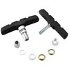 SOMMET 2 pairs V Bike Brake Pads with Hex Nuts
