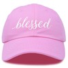 DALIX Blessed - Gorra de béisbol para mujer (algodón suave),