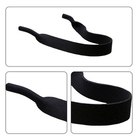 PLABBDPL 2pcs Adjustable Glasses Holder Strap – Universal Sunglasses Eyewear Strap Glasses Cord Floating Material Non-Slip Protective Glasses Holder for Children, Men, Women, multicoloured