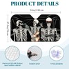 Funny Skull Car Windshield Sunshade for Big Cars, Skeleton Sun
