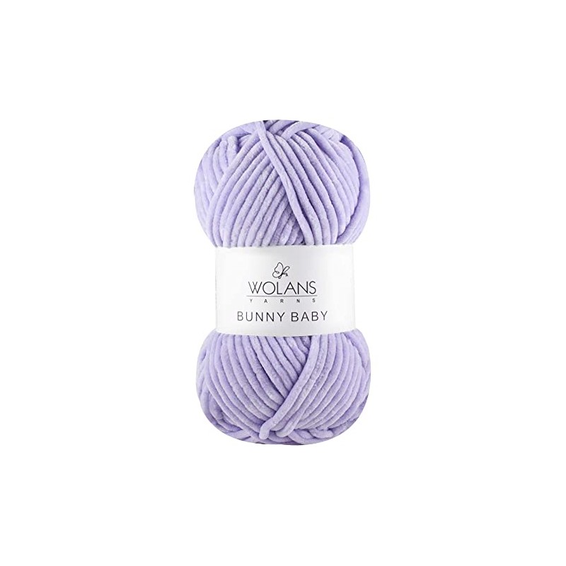 Wolans Bunny Baby Chenille Style Yarn Wool 70 Colours Available