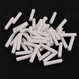 50Pcs White Rubber Erase Refill Eraser with Erasers 5 * 25mm Mechanical Pencil Eraser Refills Erasers Suitable for School/Office