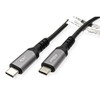 VALUE USB4 Gen3x2 Cable, C-C, ST/ST, 40Gbit/s, 240W, Black, 0.5m