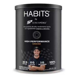 Habits High Performance Cacao Sergio Pérez 1.185g