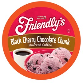 Friendly's Cherry Chocolate Pods,Keurig 2.0,Black Cherry Chocolate Chunk,40 Ct