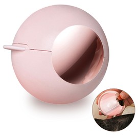 Hasxnta Washable Reusable Gel Lint Roller for Pet Hair,Sticky Portable Pet Hair Removal Tool for Clothes,Dust Fuzz Fur for Travel Household (Pink)