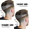 Adjustable Hair Trimming Guide and Neckline Shaving Template,DIY Self Haircutting