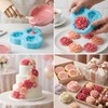 Peony Flower Fondant Mold Flower Silicone Chocolate Molds