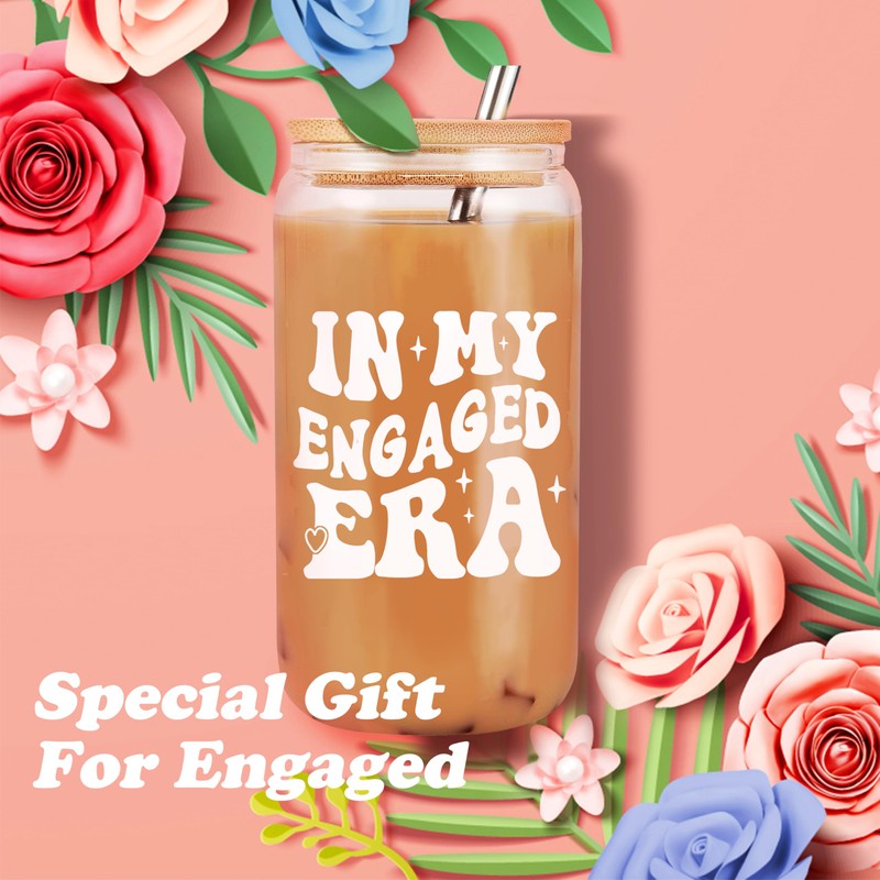 VivaJoy Engagement Gift, Couple Engagement Gift, Engagement Cup, Bride Gift