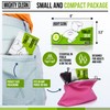 XL Disposable Toilet Seat Covers by Mighty Clean｜100% Waterproof ｜Individually