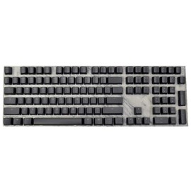 Ducky Black Seamless Backlit 108 Key OEM Profile Double Shot PBT Keycap Set