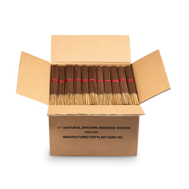 300 Unscented Incense Sticks 11" - 100% Natural Joss and